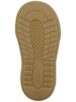 Leder-Sneakers in Dunkelblau