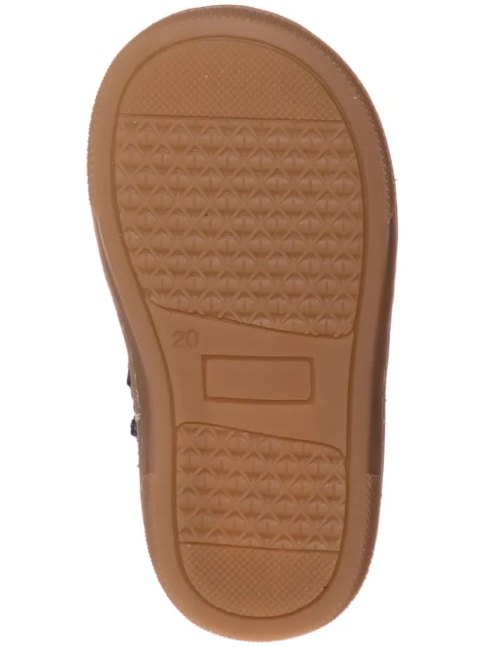 Leder-Sneakers in Dunkelblau