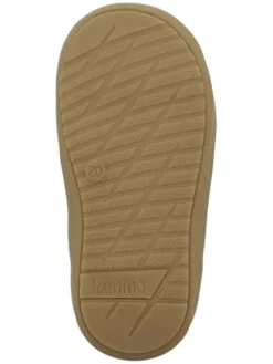 Leder-Sneakers in Grün