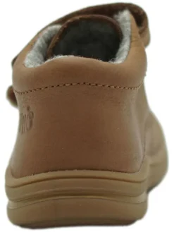 Leder-Sneakers in Hellbraun