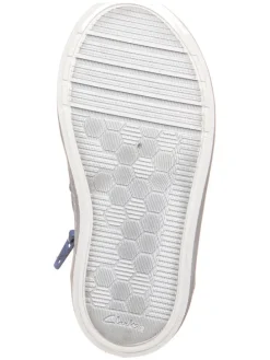 Leder-Sneakers in Lila