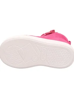 Leder-Sneakers in Pink