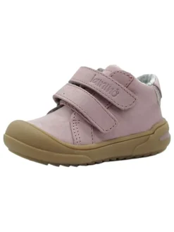 Leder-Sneakers in Rosa