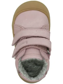 Leder-Sneakers in Rosa