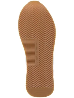 Leder-Sneakers in Weiß