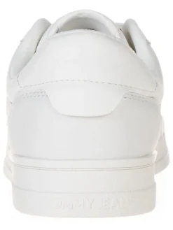 Leder-Sneakers in Weiß