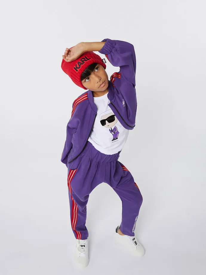 Leder-Sneakers in Weiß/ Schwarz