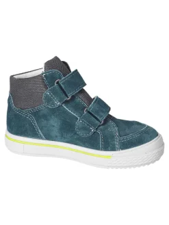 Leder-Sneakers "Jasper S" in Blau
