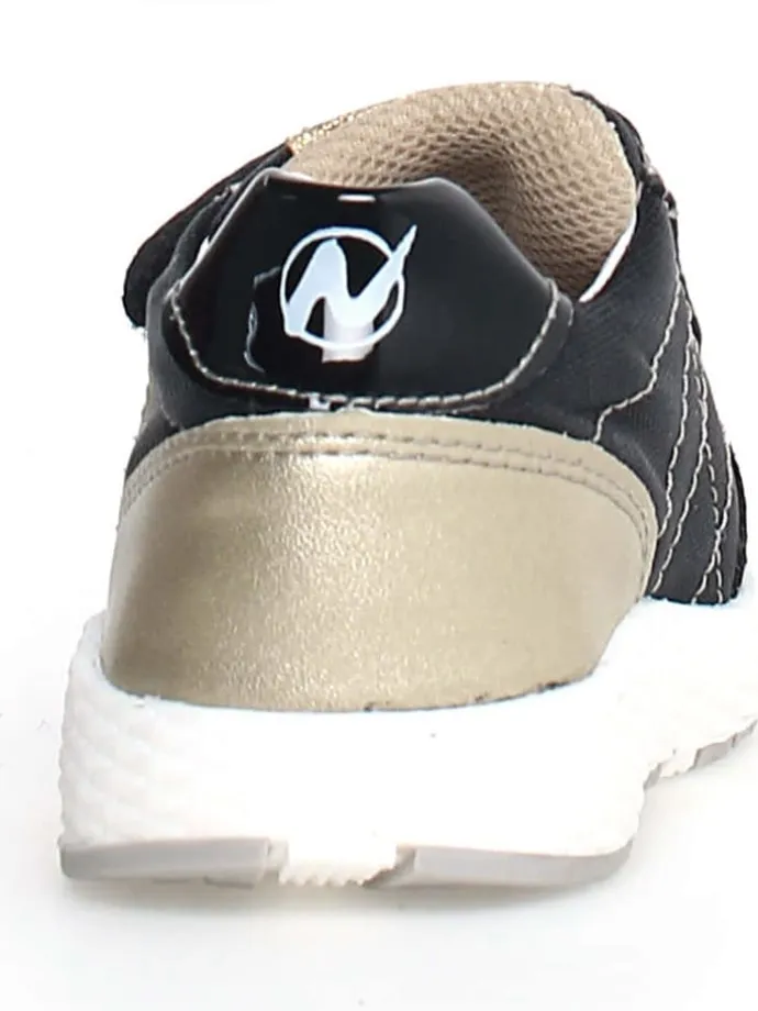 Leder-Sneakers "Jesko 2" in Gold/ Schwarz