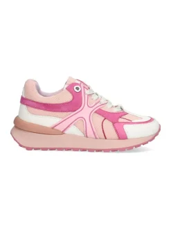 Leder-Sneakers "Juju Jace" in Rosa