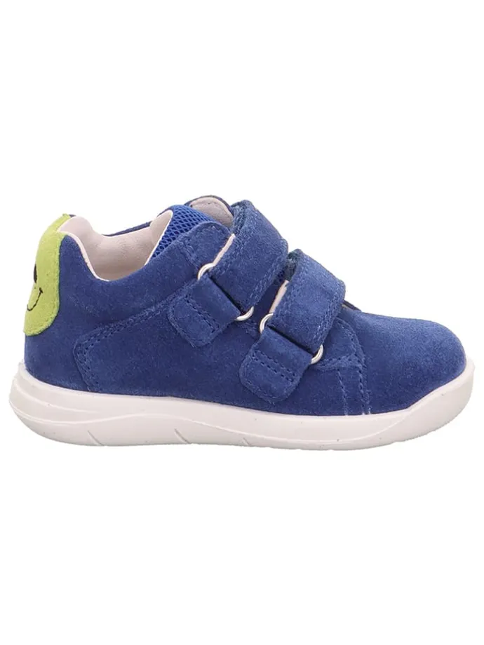 Leder-Sneakers "Lillo" in Blau