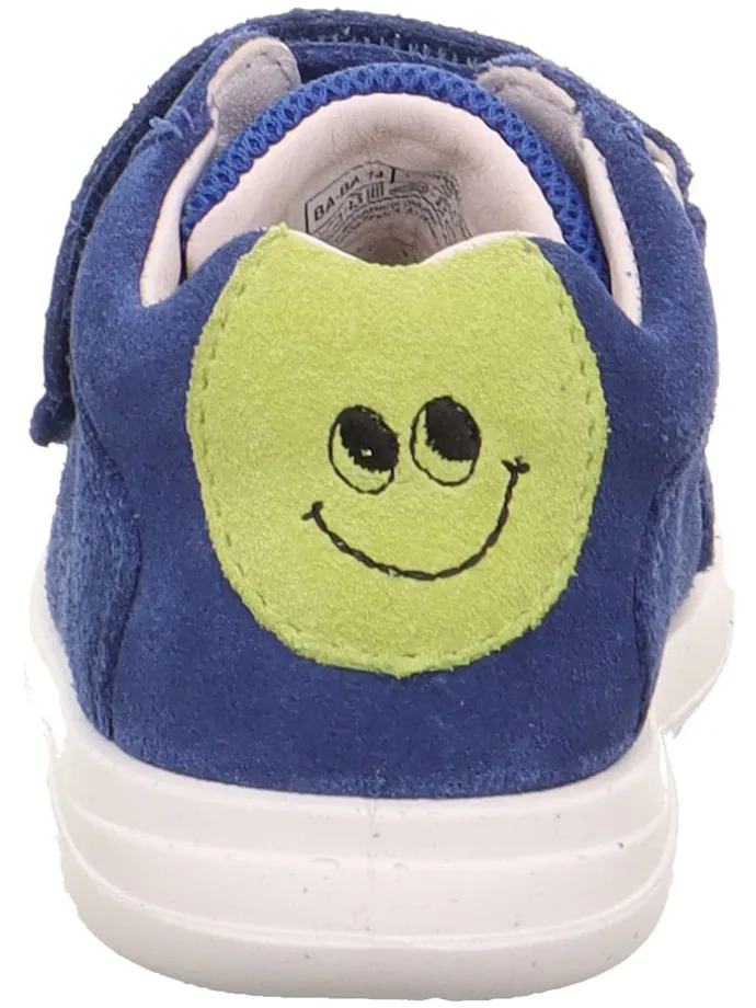 Leder-Sneakers "Lillo" in Blau