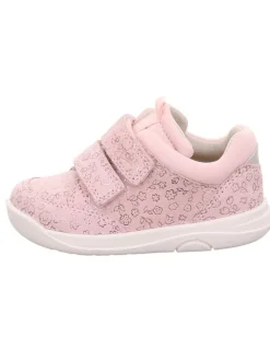 Leder-Sneakers "Lillo" in Rosa/ Silber