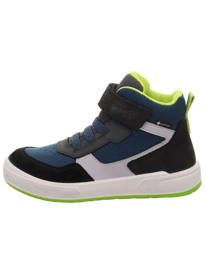 Leder-Sneakers "Maverick" in Dunkelblau
