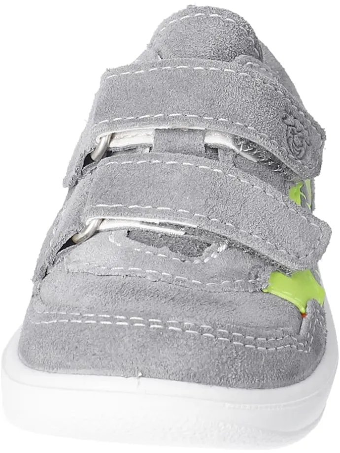 Leder-Sneakers "Pius" in Grau