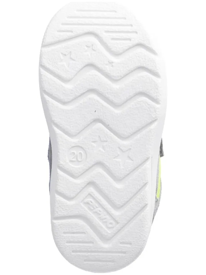 Leder-Sneakers "Pius" in Grau