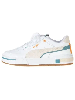 Leder-Sneakers "Pro Glitch Mix Jr" in Weiß