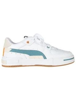 Leder-Sneakers "Pro Glitch Mix Jr" in Weiß