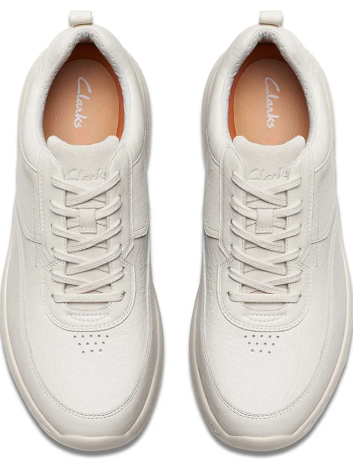 Leder-Sneakers "Pro Lace" in Weiß