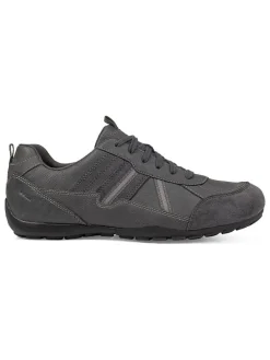 Leder-Sneakers "Ravex" in Grau