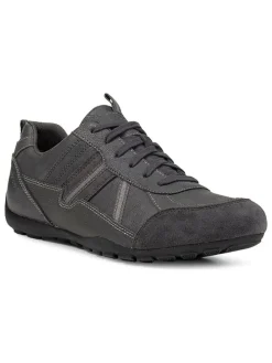 Leder-Sneakers "Ravex" in Grau