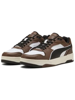 Leder-Sneakers "RBD Break" in Weiß/ Braun