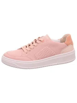 Leder-Sneakers "Rejoise" in Rosa
