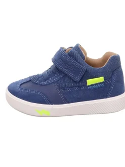 Leder-Sneakers "Supies" in Blau