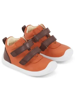 Leder-Sneakers "The Walk Strap Sporty" in Orange