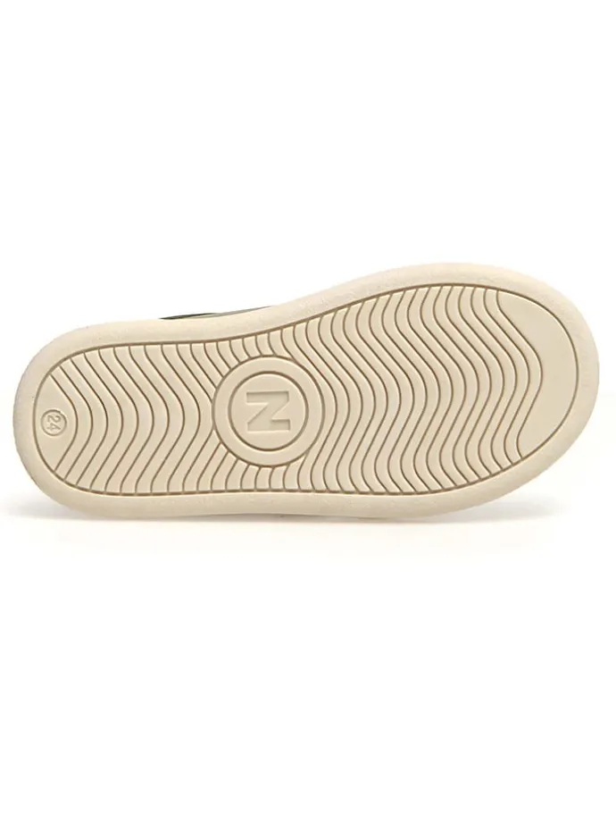 Leder-Sneakers "Theral" in Khaki