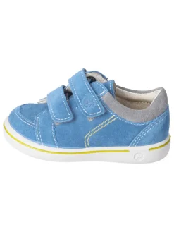 Leder-Sneakers "Timmi" in Hellblau