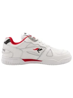 Leder-Sneakers "Ultralite Og Np" in Weiß/ Rot