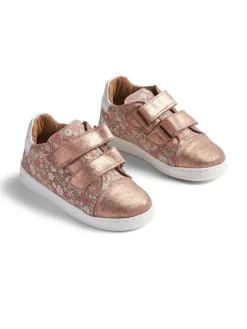 Leder-Sneakers "Velo" in Rosa