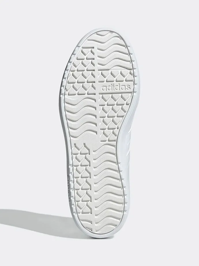 Leder-Sneakers "VL Court Bold" in Weiß/ Beige