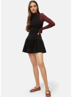 Leder-Spangenballerinas in Pink