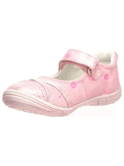 Leder-Spangenballerinas 