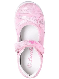 Leder-Spangenballerinas 