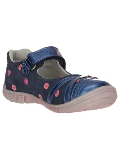 Leder-Spangenballerinas 