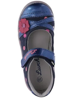 Leder-Spangenballerinas 