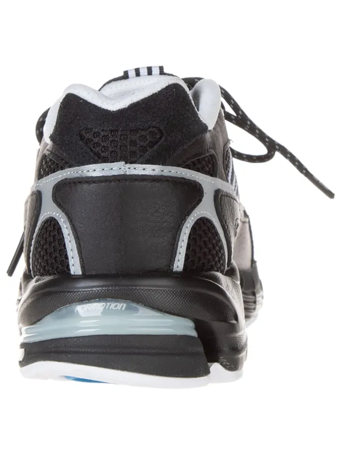 Leder-Sportschuhe "NSRC Exomniac Cushion" in Schwarz