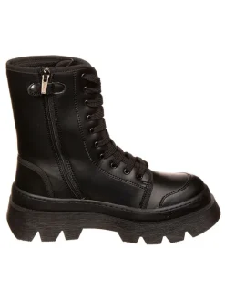Leder-Stiefel "Berlin" in Schwarz