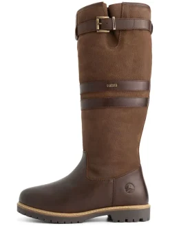 Leder-Stiefel "Frederikstad" in Braun