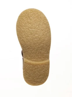 Leder-Stiefel in Lila