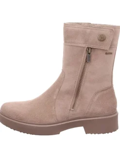 Leder-Stiefeletten "Angel-Giotto" in Beige