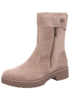Leder-Stiefeletten "Angel-Giotto" in Beige