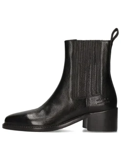 Leder-Stiefeletten "Hadley 2" in Schwarz