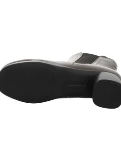 Leder-Stiefeletten in Braun