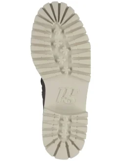 Leder-Stiefeletten in Braun