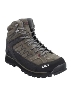 Leder-Trekkingboots "Moon" in Braun/ Grau