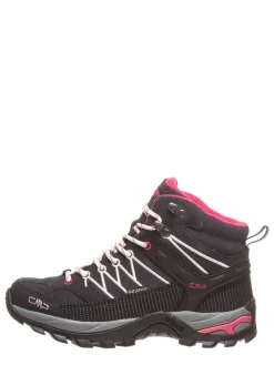 Leder-Trekkingboots "Rigel" in Schwarz